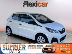 Blanco Usado 2020 Peugeot 108 Collection Utilitario | 7990 € (Precio justo)
