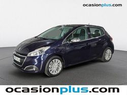 Azul Usado 2018 Peugeot 208 Allure Utilitario | 11.319 € (Caro)