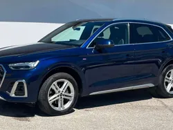 Azul Usado 2021 Audi Q5 S-Line SUV | 35.500 € (Buen precio)
