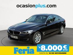 Negro Usado 2015 BMW 318 Gran Turismo Sport Line Berlina | 16.290 € (Precio justo)