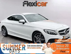 Blanco Usado 2015 Mercedes C220 Coupe | 24.990 € (Precio justo)