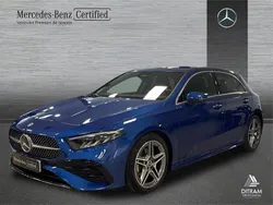 Azul espectra Usado 2024 Mercedes A200 AMG line Berlina | 36.900 € (Precio justo)