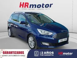 Azul Usado 2016 Ford Grand C-Max Titanium Monovolumen | 13.490 € (Precio justo)