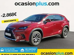 Rojo Usado 2018 Lexus NX300h Executive Line SUV | 28.682 € (Buen precio)