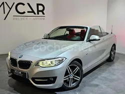Gris / plata Usado 2015 BMW 220 Sport Line Descapotable | 18.990 € (Precio justo)