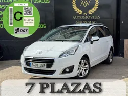 Blanco Usado 2016 Peugeot 5008 Style Monovolumen | 8400 € (Precio justo)