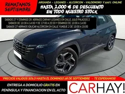 Gris Usado 2021 Hyundai Tucson SUV | 23.390 € (Buen precio)