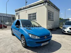 Azul Usado 2003 Peugeot 206 Berlina | 1499 € (Buen precio)