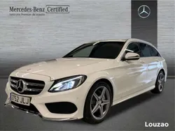 Blanco Usado 2016 Mercedes C220 Avantgarde Familiar | 24.000 € (Caro)