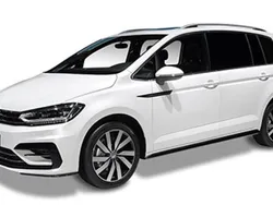 Blanco Usado 2021 VW Touran Advance Monovolumen | 20.900 € (Super precio)