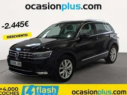 Negro Usado 2017 VW Tiguan Sportline SUV | 24.455 € (Precio justo)