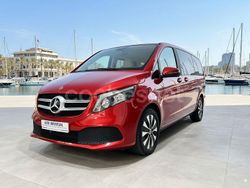 Granate Usado 2021 Mercedes V220 Avantgarde Monovolumen | 49.900 € (Precio justo)