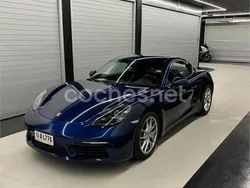 Azul Usado 2020 Porsche 718 Cayman Coupe | 43.400 €