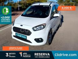 Blanco Usado 2018 Ford Tourneo Courier Trend Monovolumen | 10.390 € (Un poco caro)
