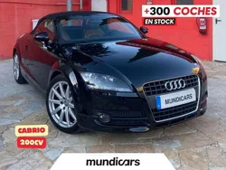 Negro Usado 2007 Audi TT Roadster Descapotable | 10.490 € (Precio justo)