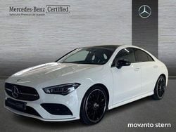 Blanco polar pintura unicolor Usado 2022 Mercedes CLA220 AMG line Berlina | 38.800 € (Precio justo)