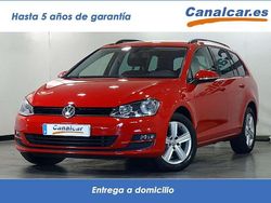 Rojo Usado 2016 VW Golf VII Advance Familiar | 10.051 € (Buen precio)