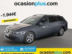 Gris Usado 2021 VW Golf VIII Life Familiar | 19.446 € (Precio justo)