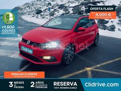 Rojo Usado 2015 VW Polo GTI Berlina | 16.990 € (Precio justo)