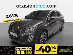 Negro Usado 2025 Peugeot 208 Allure Utilitario | 19.710 € (Precio justo)