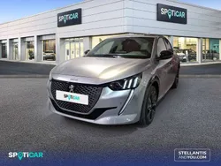 Gris Usado 2023 Peugeot e-208 GT Utilitario | 23.490 € (Precio justo)