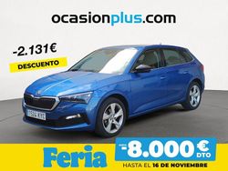 Azul Usado 2019 Skoda Scala Ambition Utilitario | 13.990 € (Buen precio)