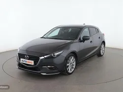 Gris Usado 2017 Mazda 3 Luxury Berlina | 16.399 € (Precio justo)