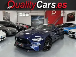 Azul Usado 2021 Ford Mustang GT Convertible Descapotable | 46.400 € (Precio justo)