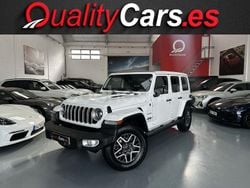 Blanco Usado 2024 Jeep Wrangler Sahara SUV | 59.900 € (Precio justo)