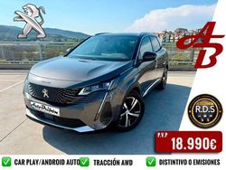 Gris Usado 2021 Peugeot 3008 GT SUV | 18.990 € (Precio justo)