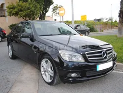 Negro Usado 2010 Mercedes C200 Avantgarde Berlina | 8000 € (Precio justo)