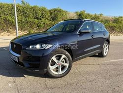 Azul Usado 2019 Jaguar F-Pace Portfolio SUV | 22.990 € (Precio justo)