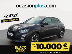 Negro Usado 2025 Peugeot 208 Allure Utilitario | 19.390 € (Precio justo)