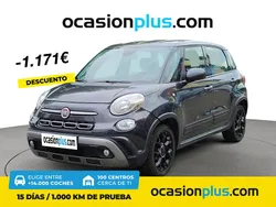 Gris Usado 2021 Fiat 500L Cross Monovolumen | 12.290 € (Precio justo)