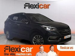 Azul Usado 2017 Hyundai Santa Fe SUV | 24.990 € (Caro)