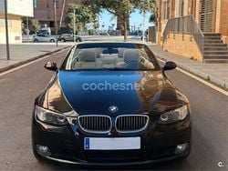 Negro Usado 2007 BMW 320 Cabriolet Descapotable | 9000 € (Precio justo)