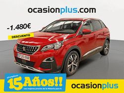 Rojo Usado 2018 Peugeot 3008 Allure Recogida | 16.290 € (Buen precio)