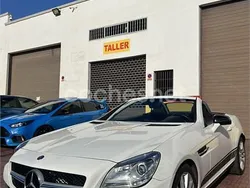 Blanco Usado 2013 Mercedes SLK350 Descapotable | 30.000 € (Precio justo)