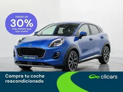 Azul Usado 2023 Ford Puma Titanium SUV | 19.290 € (Precio justo)