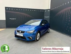 Azul Usado 2024 Seat Ibiza FR Berlina | 18.590 € (Precio justo)