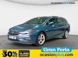 Azul Usado 2017 Opel Astra Dynamic Familiar | 11.450 € (Precio justo)