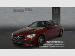 Rojo Usado 2021 Mercedes C200 Berlina | 38.990 € (Precio justo)