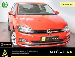 Rojo Usado 2021 VW Polo R-line Berlina | 15.850 € (Buen precio)