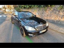 Negro Usado 2007 Mercedes S500L Berlina | 8500 €