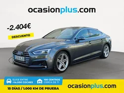 Gris Usado 2018 Audi A5 Sport Coupe | 26.450 € (Precio justo)
