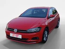 Rojo Usado 2018 VW Polo Advance Berlina | 14.290 € (Precio justo)