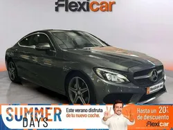 Gris Usado 2016 Mercedes C220 AMG line Coupe | 22.590 € (Precio justo)