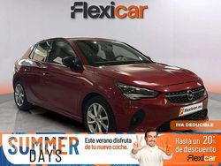 Rojo Usado 2021 Opel Corsa Elegance Berlina | 13.790 € (Un poco caro)
