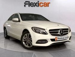 Blanco Usado 2015 Mercedes C220 Berlina | 17.490 € (Buen precio)