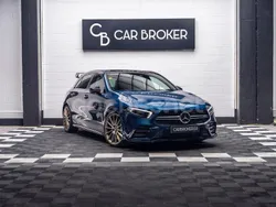 Azul Usado 2019 Mercedes A35 AMG Berlina | 42.500 € (Precio justo)